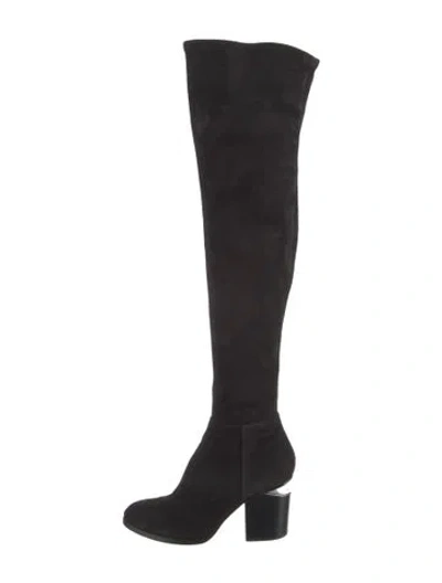 Pre-owned Alexander Wang Suede Boots In Black