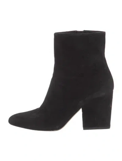 Pre-owned Alexander Wang Suede Boots In Black