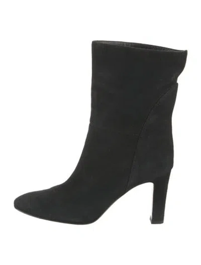 Pre-owned Alexander Wang Suede Boots In Black