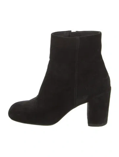Pre-owned Alexander Wang Suede Boots In Black