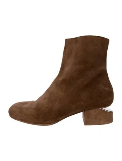 Pre-owned Alexander Wang Suede Boots In Brown