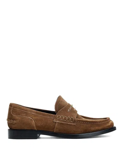 ALEXANDER WANG SUEDE CARTER LOAFERS