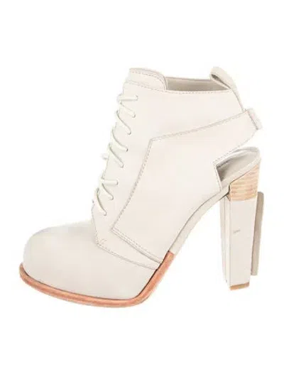 Pre-owned Alexander Wang Suede Cutout Accent Pumps In Neutrals