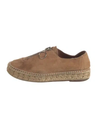Pre-owned Alexander Wang Suede Espadrilles In Brown
