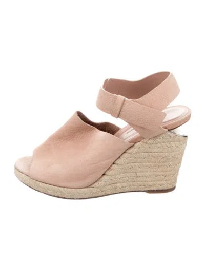 Pre-owned Alexander Wang Suede Espadrilles In Pink