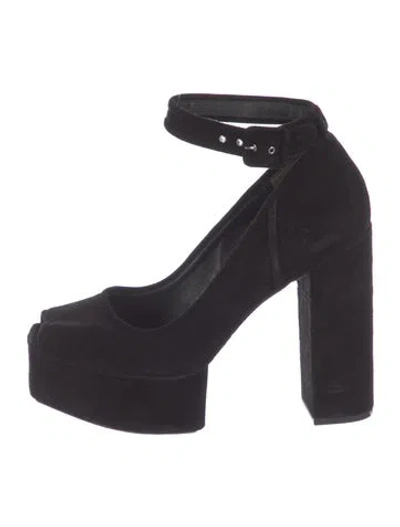 Pre-owned Alexander Wang Suede Pumps In Blue