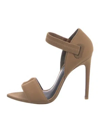 Pre-owned Alexander Wang Suede Pumps In Neutrals