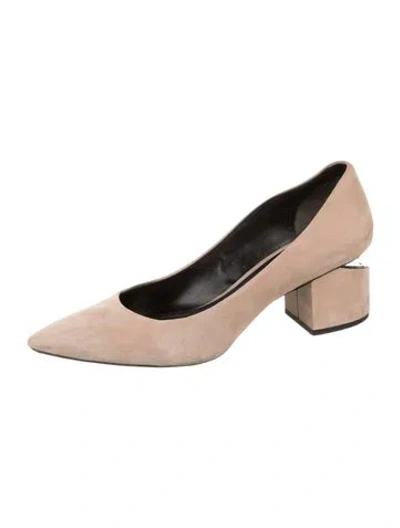 Pre-owned Alexander Wang Suede Pumps In Neutrals