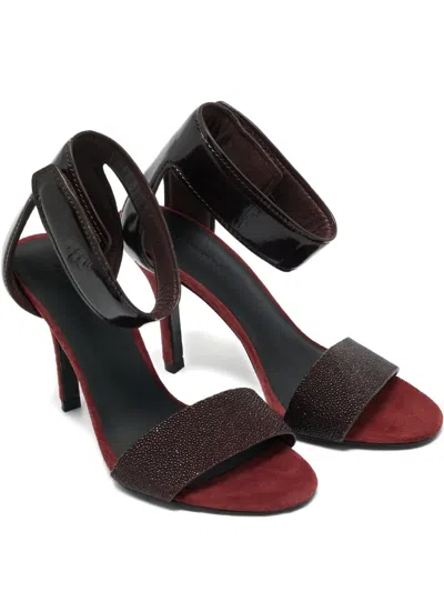 Pre-owned Alexander Wang Suede Sandals In Black