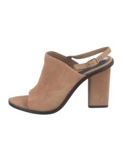 Pre-owned Alexander Wang Suede Sandals In Brown