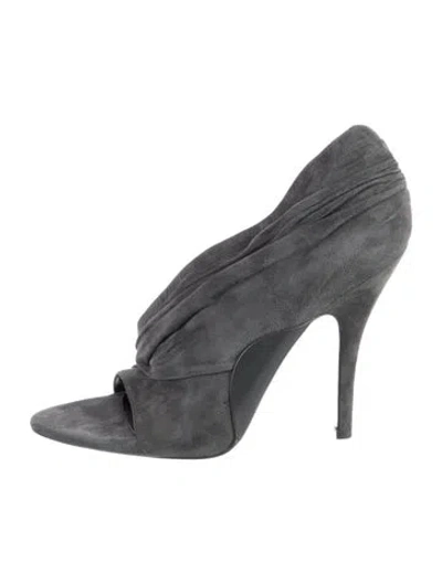 Pre-owned Alexander Wang Suede Sandals In Grey