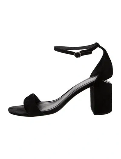 Pre-owned Alexander Wang Suede Sandals In Multi