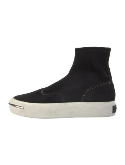 Pre-owned Alexander Wang Suede Sock Sneakers In Multi