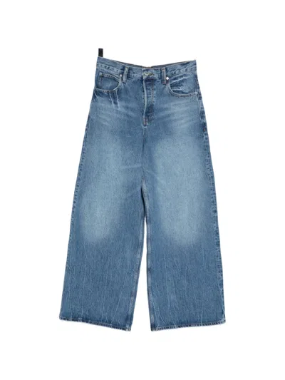 Alexander Wang Surge Wide-leg Jeans In Blue
