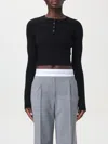 Alexander Wang Two Piece Cropped Set In Schwarz