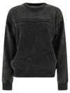 Alexander Wang Pull Logotypé In Black