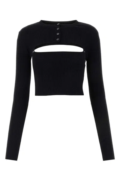 Alexander Wang Sweaters In Black