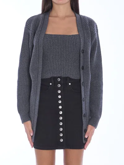ALEXANDER WANG PRE-STYLED TWINSET CARDIGAN