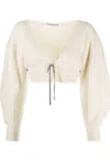 Alexander Wang Sweaters White In Bianco Chiari E Naturali