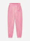 Alexander Wang Logo Sweatpant In Essential Terry In Pink
