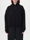Alexander Wang Essential Terry Hoodie In Black