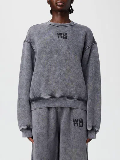 ALEXANDER WANG SWEATSHIRT ALEXANDER WANG WOMAN COLOR GREY,H39623020