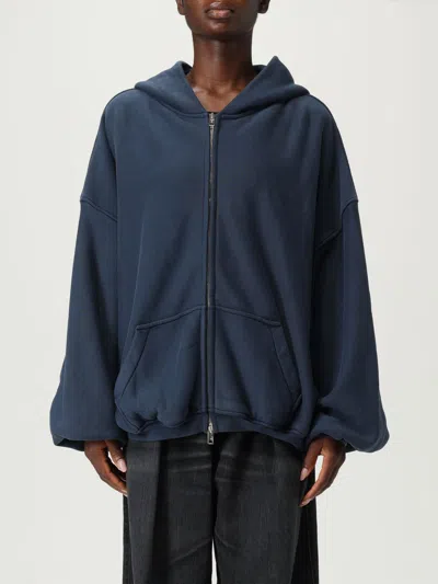Alexander Wang Sweatshirt  Woman Color Navy In Blue