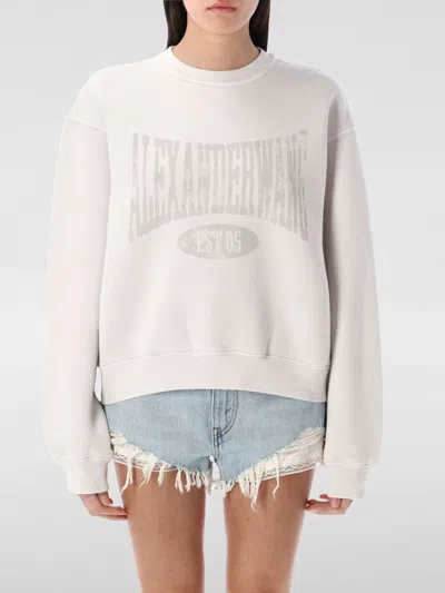 ALEXANDER WANG SWEATSHIRT ALEXANDER WANG WOMAN COLOR WHITE,G68550001