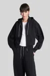 Alexander Wang Sweatshirt In Black Cotton In Black