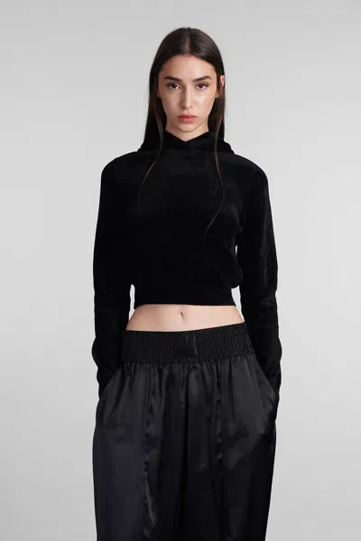 Alexander Wang Sweatshirt In Black Cotton