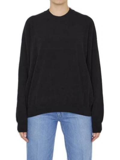 Alexander Wang Sweatshirt With Logo In Black