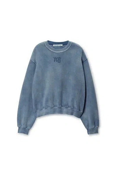 Alexander Wang Sweatshirt With Puff Paint Logo