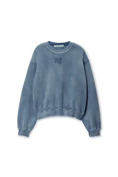 Alexander Wang Sweatshirt With Puff Paint Logo