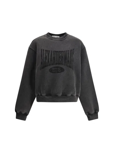 Alexander Wang Sweatshirts In Black
