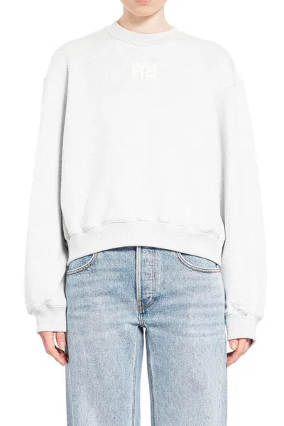 Alexander Wang Sweatshirts In Grey