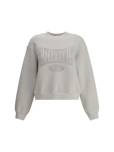 Alexander Wang Sweatshirts In White