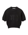 Alexander Wang T Knitted T-shirt In Black
