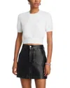 Alexander Wang T Alexanderwang. T Cropped Sweater In White
