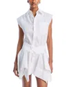 Alexander Wang T Alexanderwang. T Cut Off Double Shirt Dress