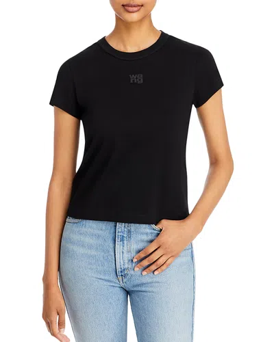 ALEXANDER WANG T ALEXANDERWANG. T ESSENTIAL COTTON LOGO TEE