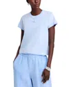 Alexander Wang T T By Alexander Wang Essential Shrunk T-shirt In Washed Pal