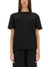Alexander Wang T T By Alexander Wang Essential T-shirt In Black