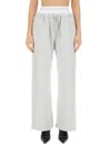 Alexander Wang T Alexanderwang. T Logo Boxer Shorts In Grey