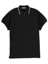 Alexander Wang T Alexanderwang. T Miniabito Polo In Black