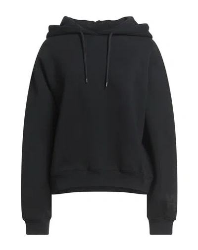 Alexander Wang T Alexanderwang. T Woman Sweatshirt Black Size Xl Cotton, Polyester, Elastane