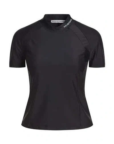 Alexander Wang T Alexanderwang. T Woman T-shirt Black Size M Polyamide, Elastane