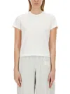 Alexander Wang T T By Alexander Wang Essential Shrunk T-shirt In Multi