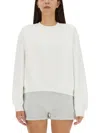 Alexander Wang T Alexanderwang.t Essential Sweatshirt In Black