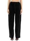 Alexander Wang T Alexanderwang.t Jogging Pants In Black