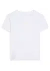 Alexander Wang T Alexanderwang.t Logo-appliquéd Cotton T-shirt In White